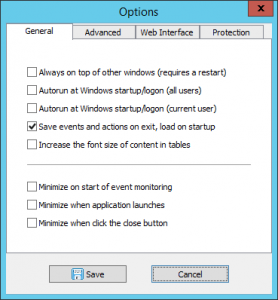 Shutter Options General