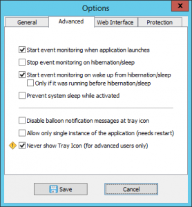 Shutter Settings Advanced