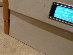 Indoor sensor move away from heat sources