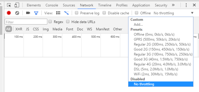 Developer tools are available on most browsers.